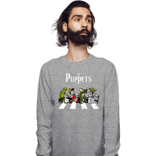 Load image into Gallery viewer, Daily_Deal_Shirts Long Sleeve Shirts, Unisex / Small / Sports Grey The Puppets
