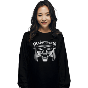 Shirts Long Sleeve Shirts, Unisex / Small / Black Motormouth