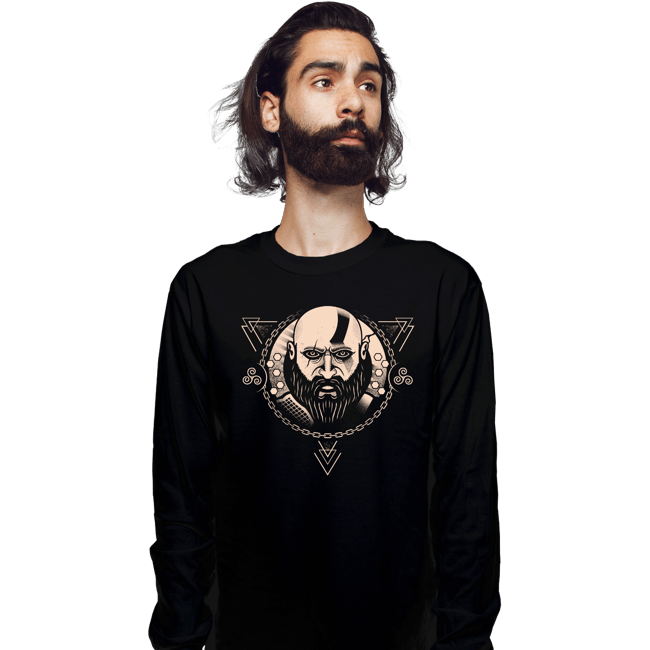 Shirts Long Sleeve Shirts, Unisex / Small / Black The Sparta Ghost
