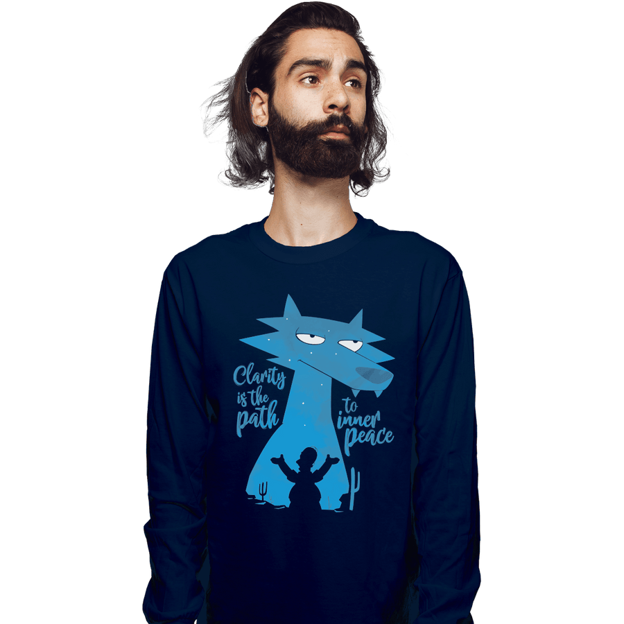 Shirts Long Sleeve Shirts, Unisex / Small / Navy Space Coyote