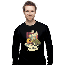 Load image into Gallery viewer, Secret_Shirts Long Sleeve Shirts, Unisex / Small / Black The Hero Of Nap
