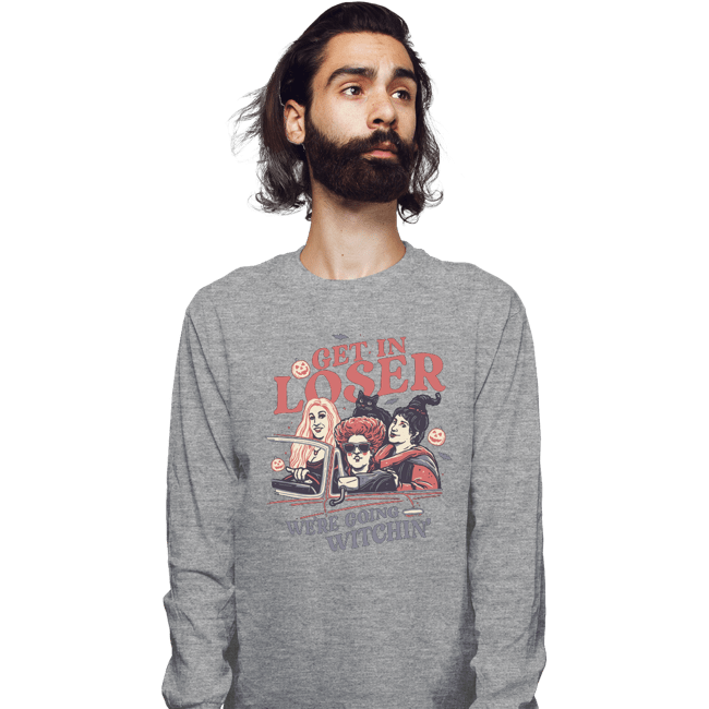 Daily_Deal_Shirts Long Sleeve Shirts, Unisex / Small / Sports Grey We're Going Witchin'