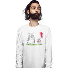 Load image into Gallery viewer, Shirts Long Sleeve Shirts, Unisex / Small / White Anime Ink

