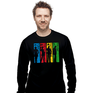 Shirts Long Sleeve Shirts, Unisex / Small / Black XV