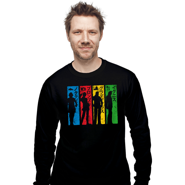 Shirts Long Sleeve Shirts, Unisex / Small / Black XV