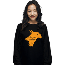Load image into Gallery viewer, Shirts Long Sleeve Shirts, Unisex / Small / Black Chocobo Is Coming
