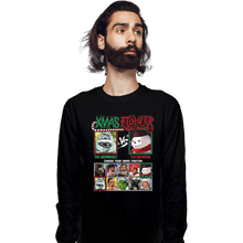 Load image into Gallery viewer, Daily_Deal_Shirts Long Sleeve Shirts, Unisex / Small / Black Xmas Fighter
