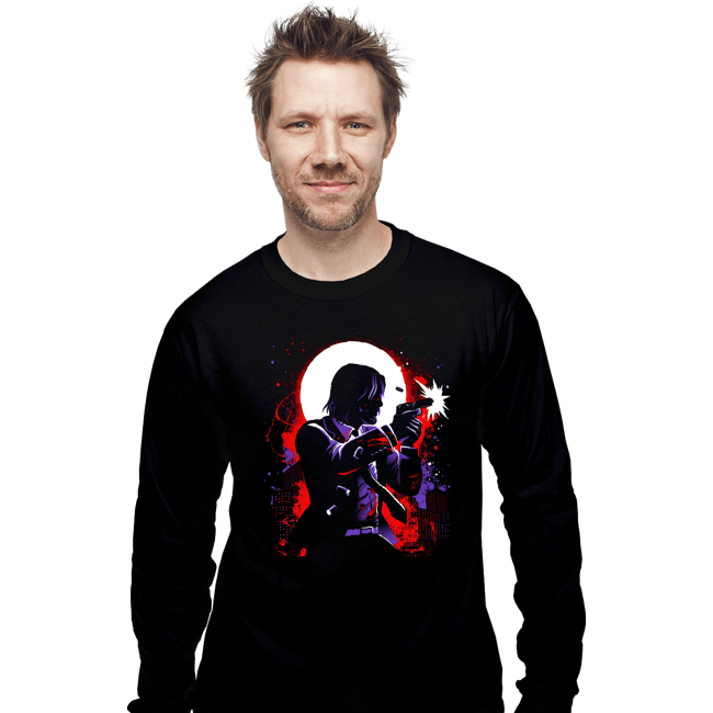Daily_Deal_Shirts Long Sleeve Shirts, Unisex / Small / Black Death's Very Emissary