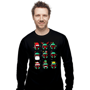 Daily_Deal_Shirts Long Sleeve Shirts, Unisex / Small / Black Bountiful Xmas