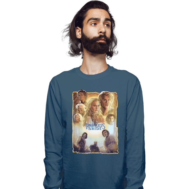 Secret_Shirts Long Sleeve Shirts, Unisex / Small / Indigo Blue The Princess Bride