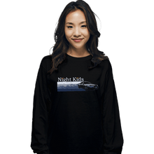 Load image into Gallery viewer, Shirts Long Sleeve Shirts, Unisex / Small / Black NightKids

