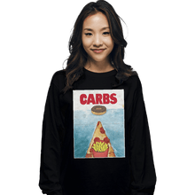 Load image into Gallery viewer, Shirts Long Sleeve Shirts, Unisex / Small / Black CARBS
