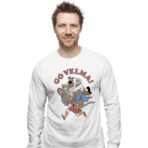 Secret_Shirts Long Sleeve Shirts, Unisex / Small / White Go Velma!