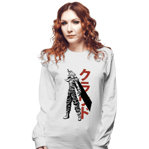 Shirts Long Sleeve Shirts, Unisex / Small / White Mercenary