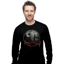 Load image into Gallery viewer, Shirts Long Sleeve Shirts, Unisex / Small / Black Moon Of Death
