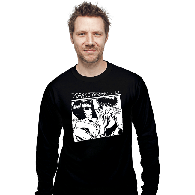 Secret_Shirts Long Sleeve Shirts, Unisex / Small / Black Sonic Cowboys.