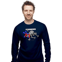 Load image into Gallery viewer, Daily_Deal_Shirts Long Sleeve Shirts, Unisex / Small / Navy Prime Hunter
