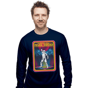 Shirts Long Sleeve Shirts, Unisex / Small / Navy Fever Awakes