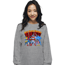 Load image into Gallery viewer, Secret_Shirts Long Sleeve Shirts, Unisex / Small / Sports Grey The 90s Superfriends
