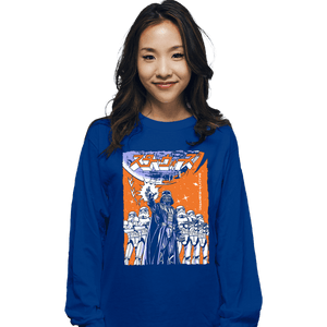 Daily_Deal_Shirts Long Sleeve Shirts, Unisex / Small / Royal Blue Vader JP