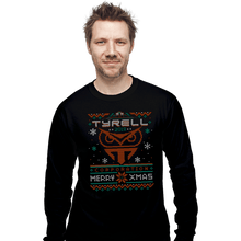 Load image into Gallery viewer, Daily_Deal_Shirts Long Sleeve Shirts, Unisex / Small / Black Happy Replicant Xmas
