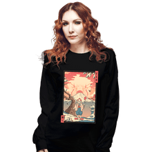 Load image into Gallery viewer, Secret_Shirts Long Sleeve Shirts, Unisex / Small / Black Floating Nightmare Ukiyo-e

