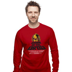Shirts Long Sleeve Shirts, Unisex / Small / Red Dawn Of The Droid