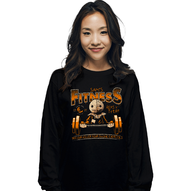 Daily_Deal_Shirts Long Sleeve Shirts, Unisex / Small / Black Sam's Fitness