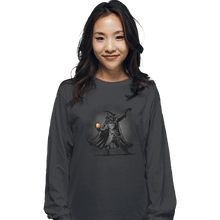 Load image into Gallery viewer, Daily_Deal_Shirts Long Sleeve Shirts, Unisex / Small / Charcoal Orb Thrower
