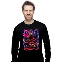 Load image into Gallery viewer, Daily_Deal_Shirts Long Sleeve Shirts, Unisex / Small / Black Bison Fighter
