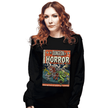 Load image into Gallery viewer, Shirts Long Sleeve Shirts, Unisex / Small / Black The Dungeon Of Horror
