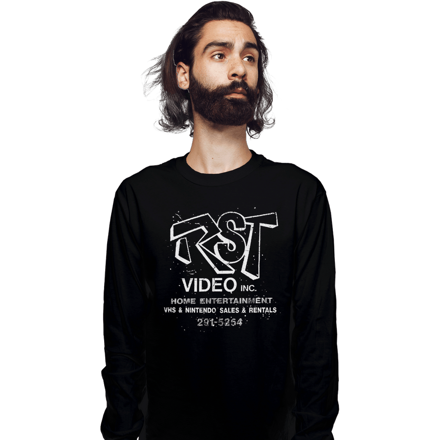Shirts Long Sleeve Shirts, Unisex / Small / Black RST Video