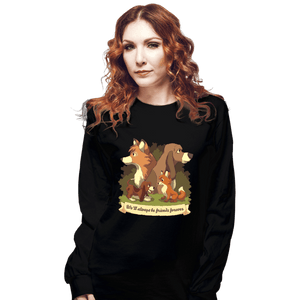 Secret_Shirts Long Sleeve Shirts, Unisex / Small / Black Forever