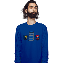Load image into Gallery viewer, Secret_Shirts Long Sleeve Shirts, Unisex / Small / Royal Blue Super Ralph
