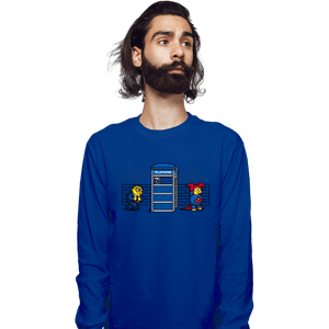 Secret_Shirts Long Sleeve Shirts, Unisex / Small / Royal Blue Super Ralph
