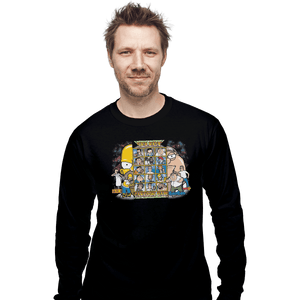Secret_Shirts Long Sleeve Shirts, Unisex / Small / Black Clash Of Toon Dads Secret Sale