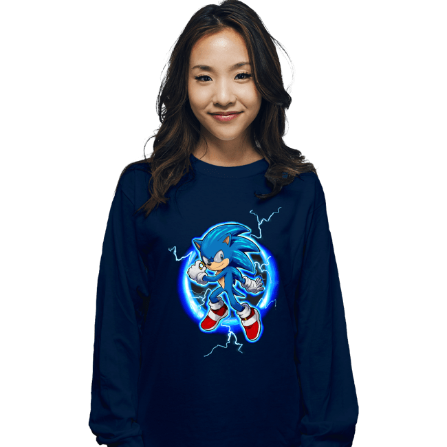 Secret_Shirts Long Sleeve Shirts, Unisex / Small / Navy License 2 Quill!