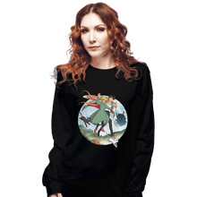 Load image into Gallery viewer, Shirts Long Sleeve Shirts, Unisex / Small / Black Magical Leap
