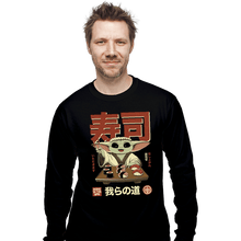 Load image into Gallery viewer, Secret_Shirts Long Sleeve Shirts, Unisex / Small / Black Sushi Is The Way
