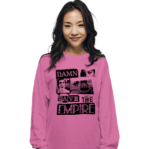 Daily_Deal_Shirts Long Sleeve Shirts, Unisex / Small / Azalea Save Empire Records