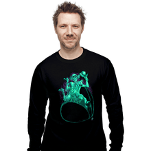 Load image into Gallery viewer, Secret_Shirts Long Sleeve Shirts, Unisex / Small / Black Mansion Ghosts
