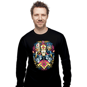 Daily_Deal_Shirts Long Sleeve Shirts, Unisex / Small / Black Papa Caramba