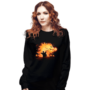 Daily_Deal_Shirts Long Sleeve Shirts, Unisex / Small / Black Super Dragon Evolution