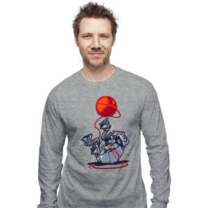 Secret_Shirts Long Sleeve Shirts, Unisex / Small / Sports Grey Cat-At Loves Yarn