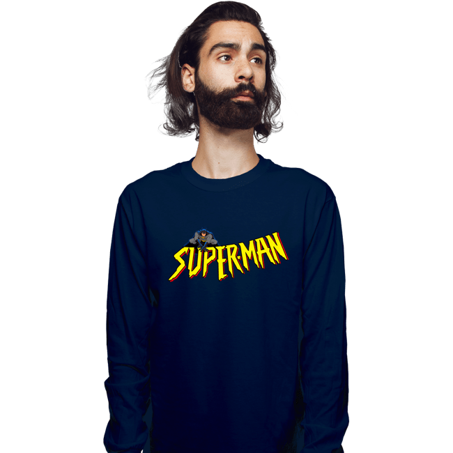 Daily_Deal_Shirts Long Sleeve Shirts, Unisex / Small / Navy Confused Heroes
