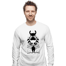 Load image into Gallery viewer, Shirts Long Sleeve Shirts, Unisex / Small / White The Knight The Shade
