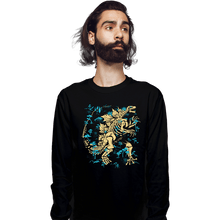 Load image into Gallery viewer, Daily_Deal_Shirts Long Sleeve Shirts, Unisex / Small / Black Kaiju Fossils

