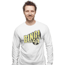 Load image into Gallery viewer, Shirts Long Sleeve Shirts, Unisex / Small / White Bing
