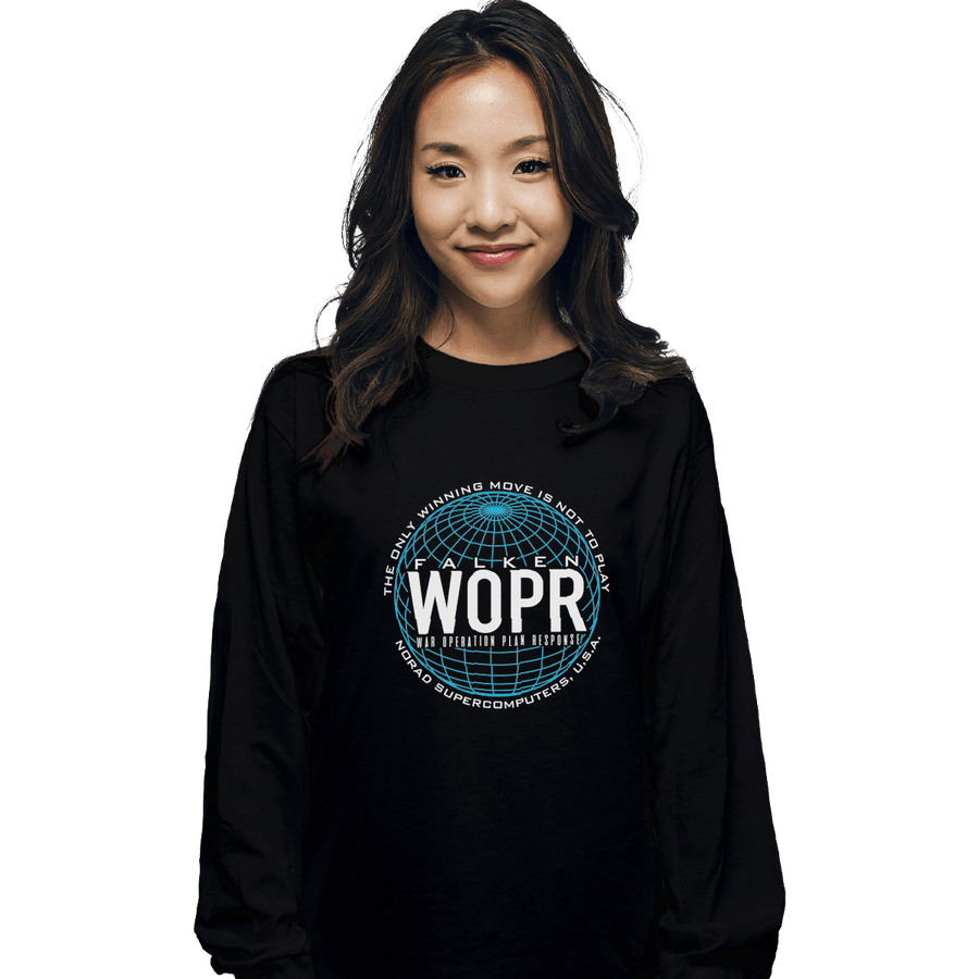 Shirts Long Sleeve Shirts, Unisex / Small / Black War Games