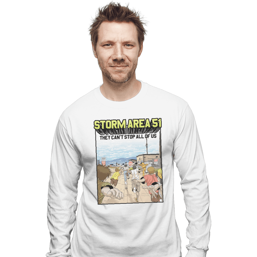 Shirts Long Sleeve Shirts, Unisex / Small / White They Can't Stop All Of Us